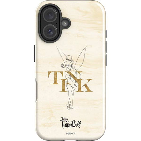 Disney Tinker Bell Tink Magic Pencil Art iPhone 16 Impact Case